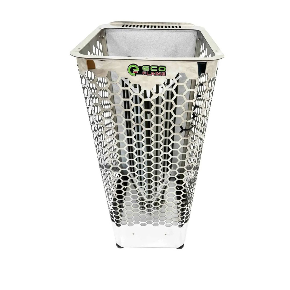 EcoFlame LD90 9 kW electric heater and CON6 remote control