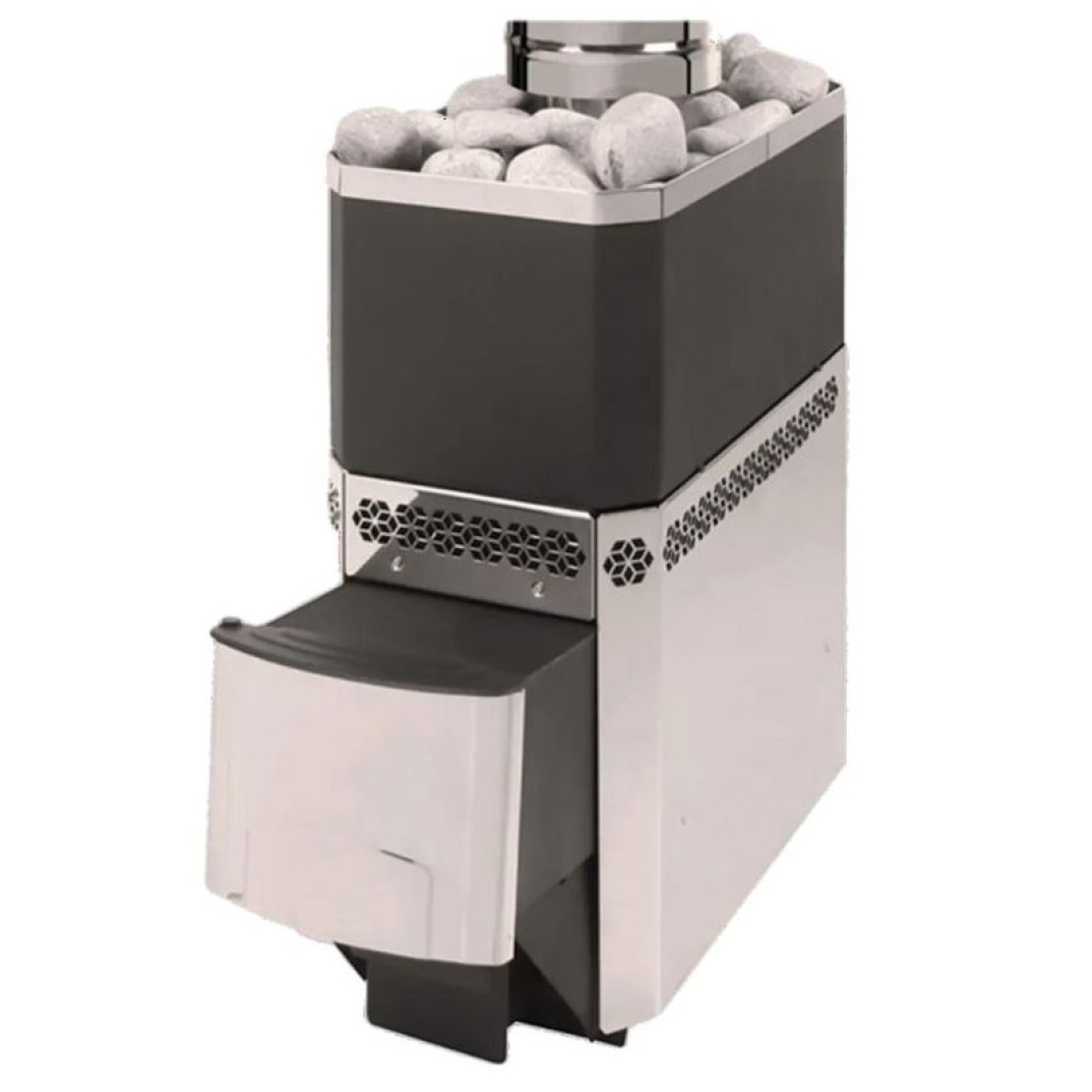 Wood-burning bath stove EcoFlame Alder 18