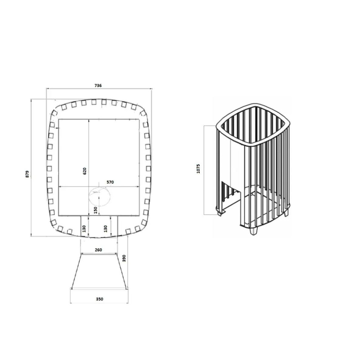 Sauna stove Ecoflame Karpaty 40 2.0