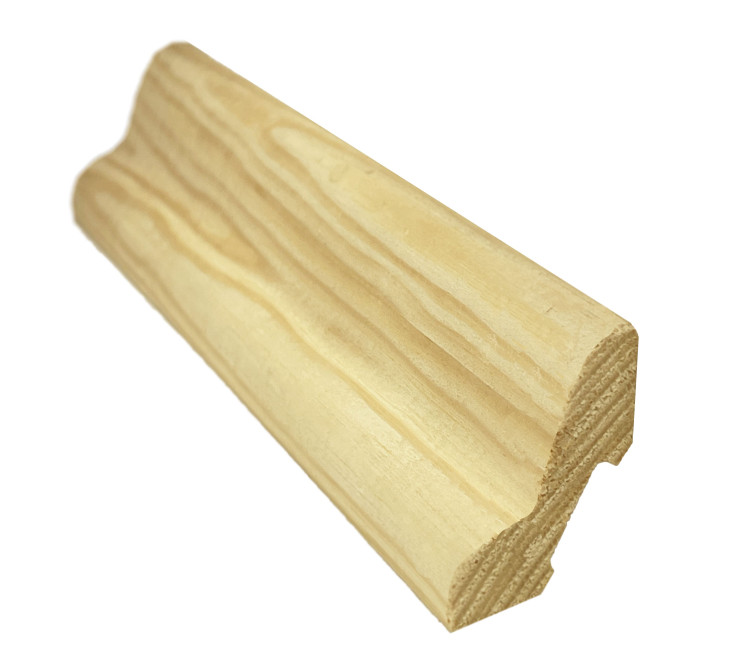 Pine skirting board 484 "Extra", solid