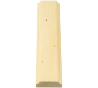 Decorative linden batten R1 "B", country jointed 35x12x2200-2600mm