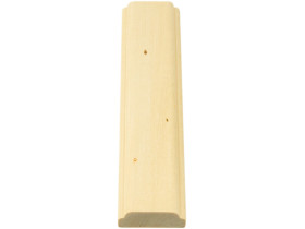 Listwa lipowa dekoracyjna R1 "B" łączona wiejsko 35x12x2200-2600mm
