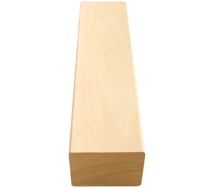 Assembly beam, linden, jointed 40x28x2000-2400 mm