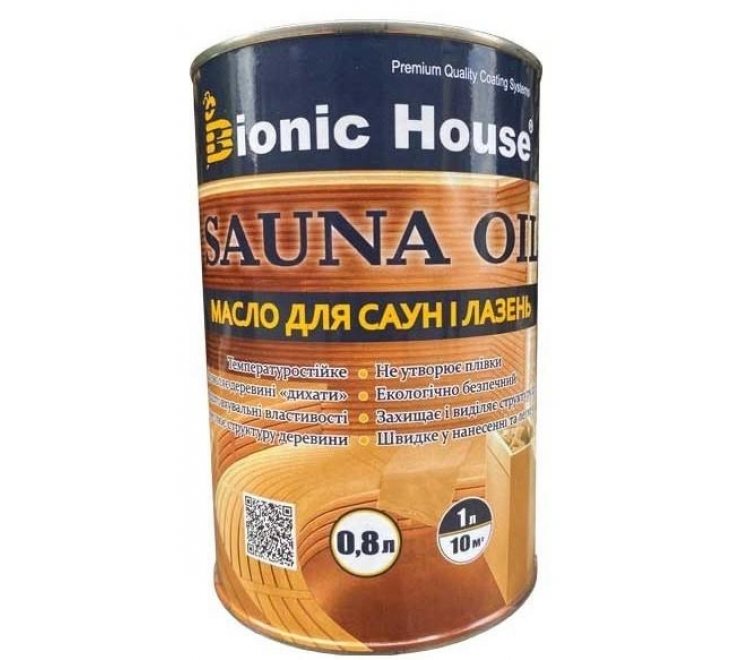 Oil for saunas and baths 0.8 l