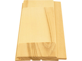 Boazeria do sauny lipa (Lamberia) 80 "Riznoton B", łączona na długość 80x12x2200-2400 mm.