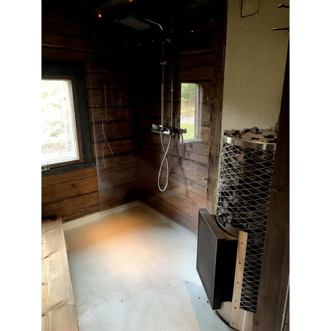 Wood-burning sauna stove IKI KIVI.jr 10 - 20