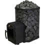 Wood-burning stove for bath and sauna COZY 18 TW remote firebox