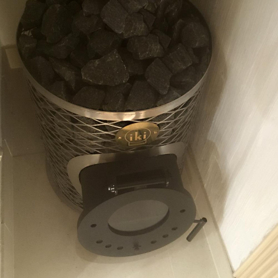 Piec do sauny opalany drewnem IKI Mini 5 - 12