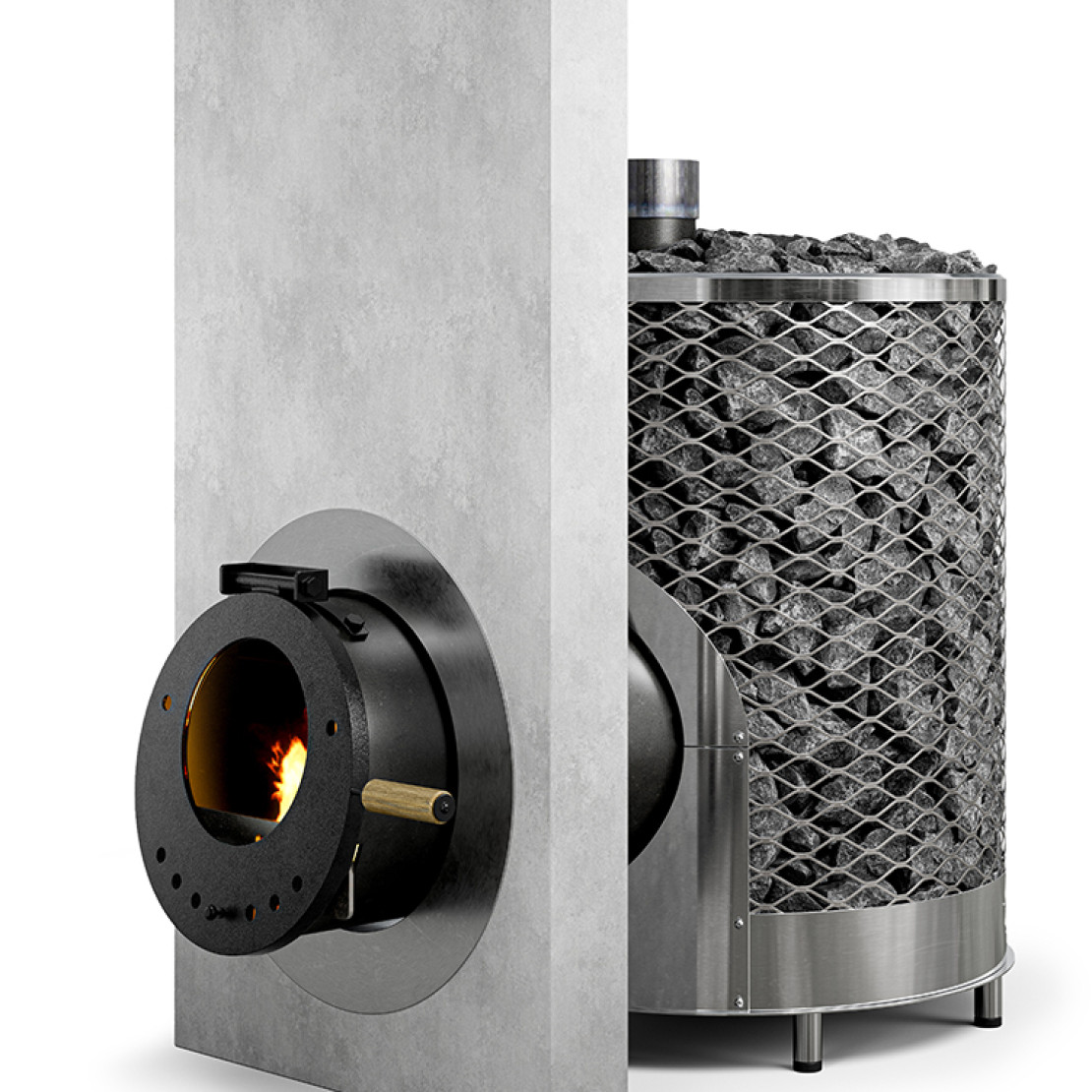 Wood-burning sauna stove IKI 30 SL 14 - 30