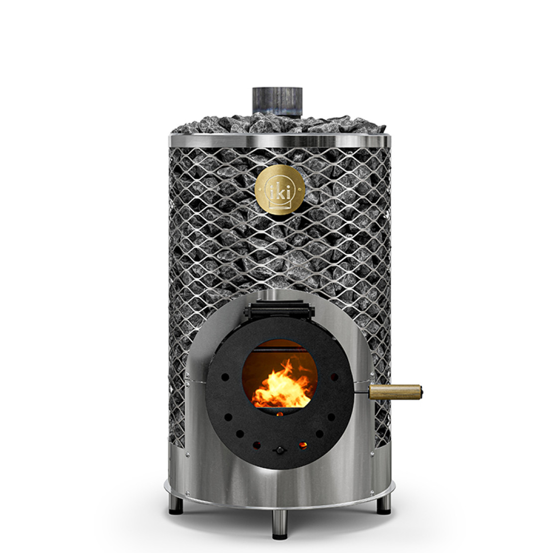 Wood-burning sauna stove Löyly-IKI jr. 8 - 14