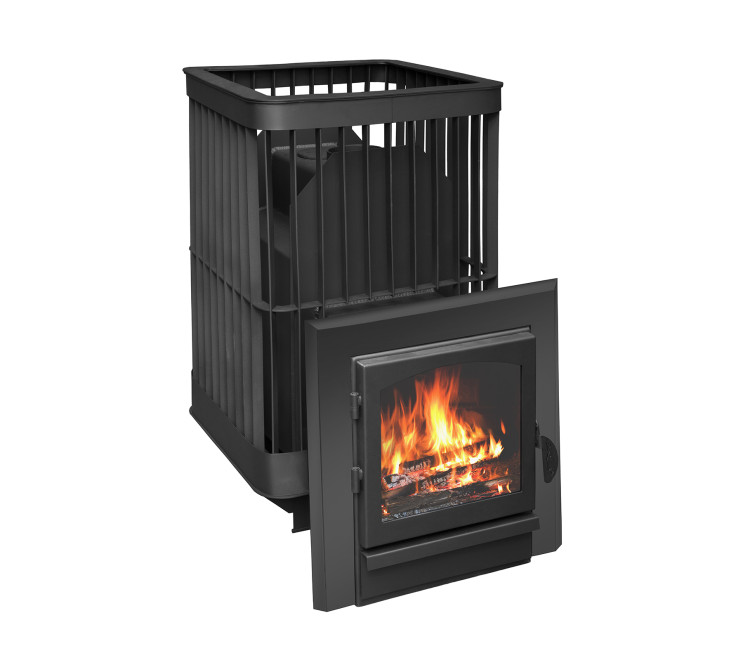 Sauna and bath stove PL-37 KSIL anthracite