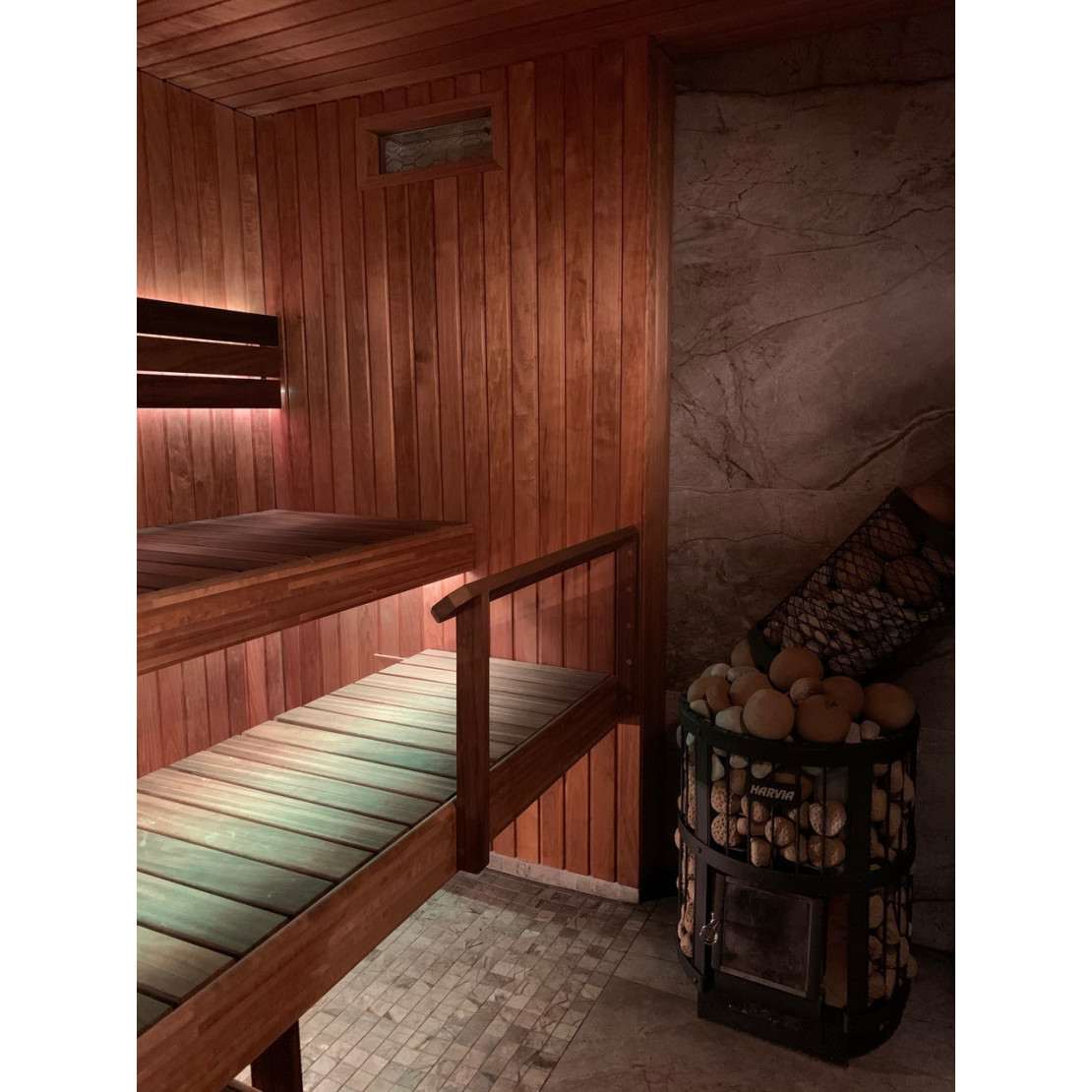 Climate control for bath and sauna SAUNUM Base S steel + remote control black
