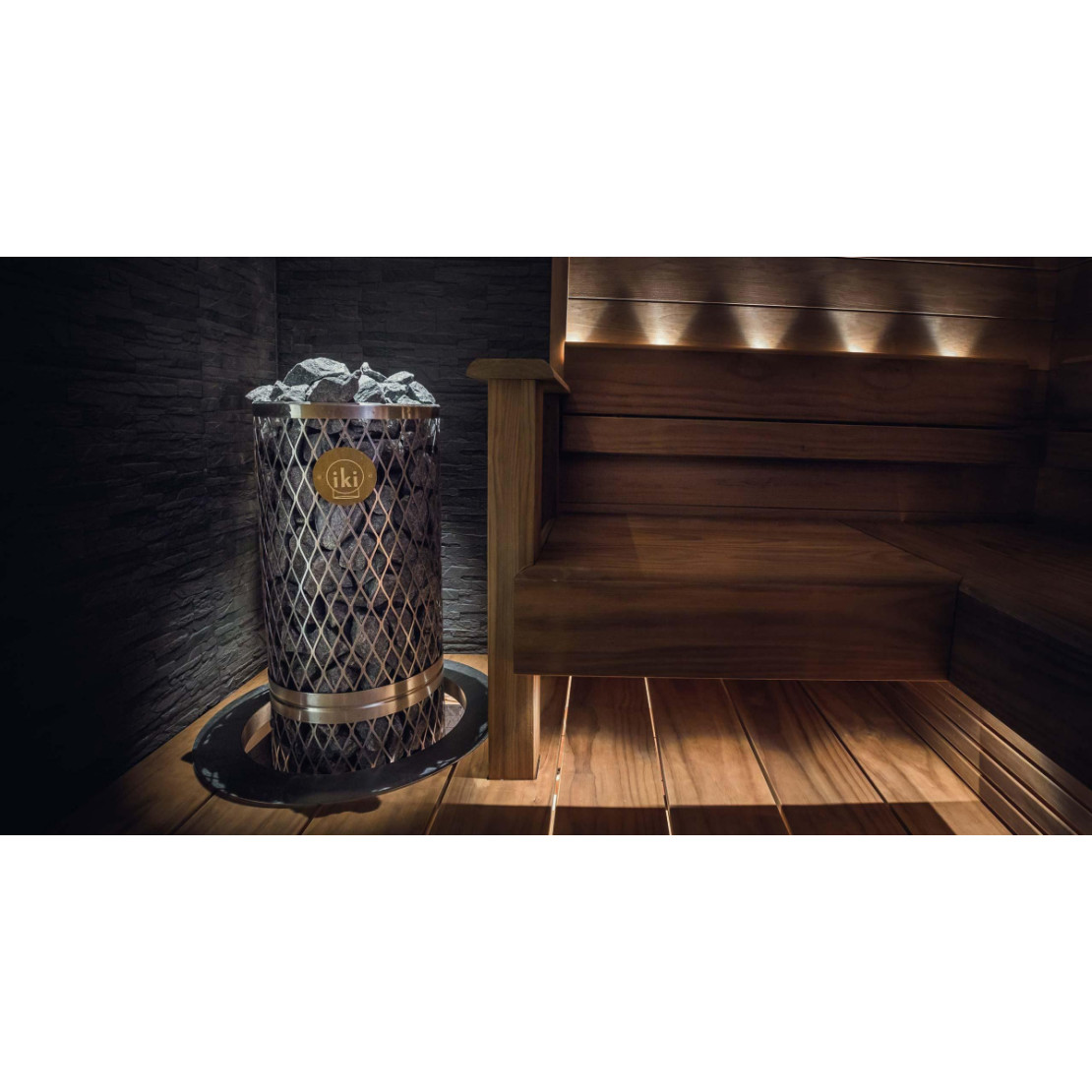 Electric sauna stone IKI Pillar 9