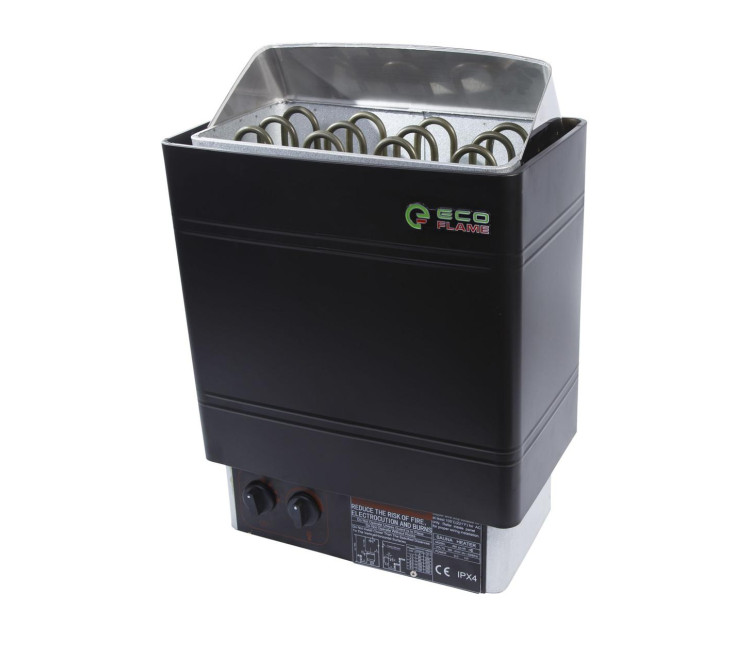 Electric heater for sauna and bath EcoFlame AMC STJ 4.5 kW