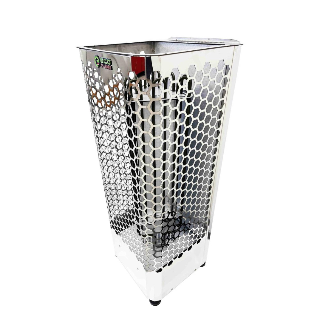 EcoFlame LD90 9 kW electric heater and CON6 remote control