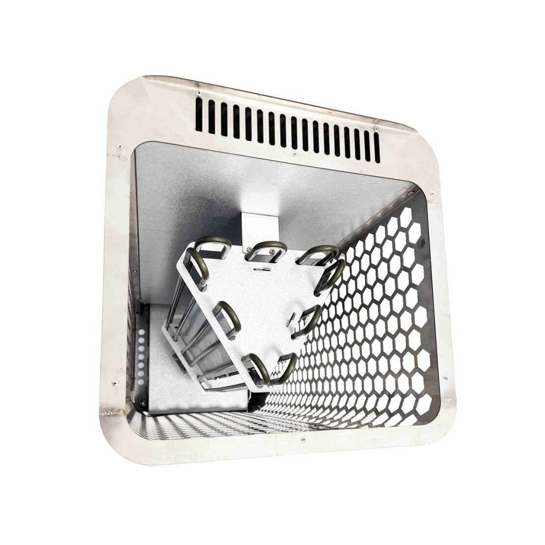 Electric heater EcoFlame LD60 6 kW and remote control CON6