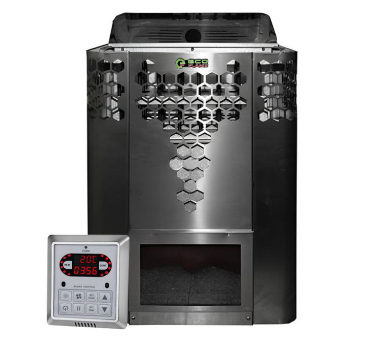 Electric heater for bath and sauna Ecoflame HYB60 6 kW + remote control CON6