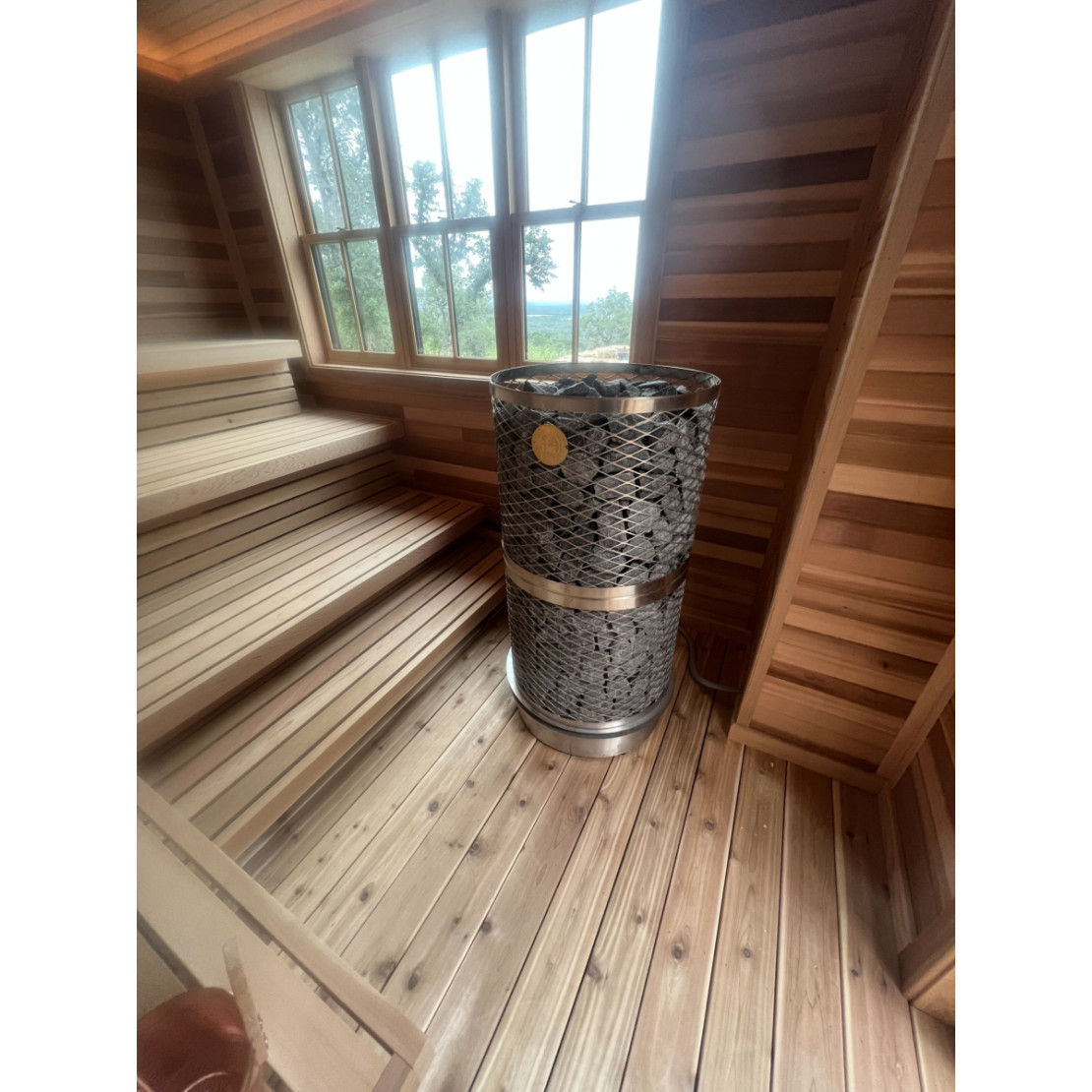 Electric sauna stone IKI Pillar 36
