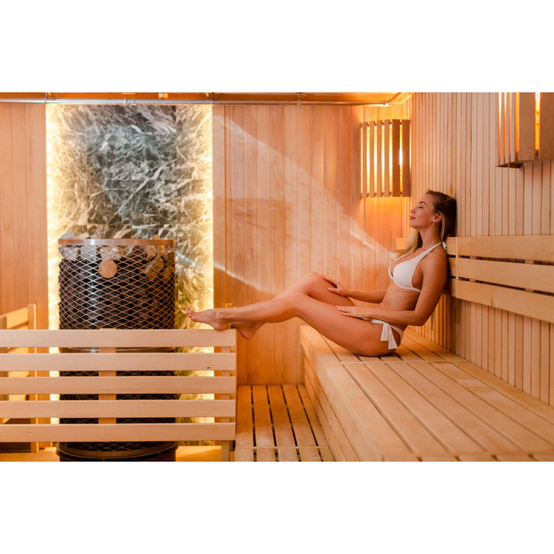 Electric sauna stone IKI Pillar 36