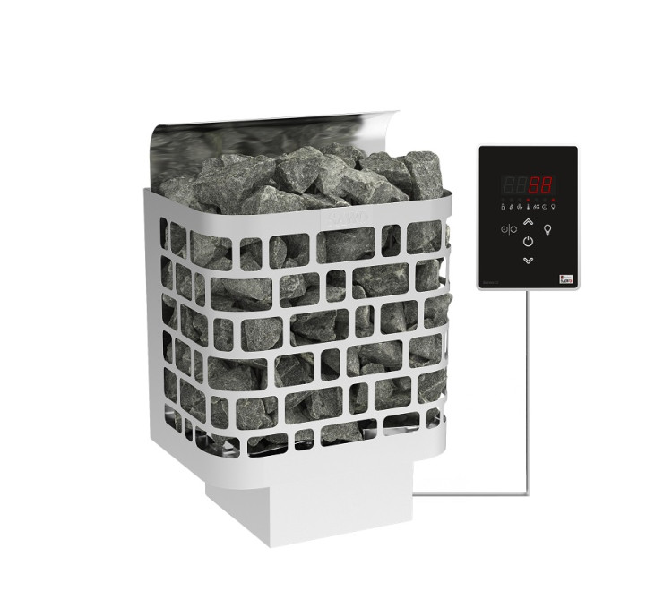 Electric stove Sawo Krios KRI-60 NI2 + remote control Saunova 2.0