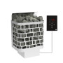 Sawo Krios KRI-60 NI2 electric stone + Saunova 2.0 remote control