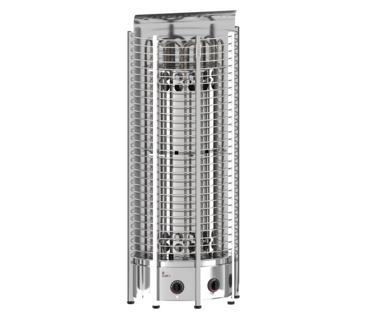 Electric stove Sawo TOWER WALL TH6-80NB-WL-P