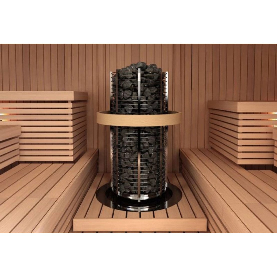 Електрокам'янка Sawo TOWER ROUND TH5-90NS-P