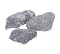 Stones for sauna Diorite crushed 5-10 cm / 20 kg