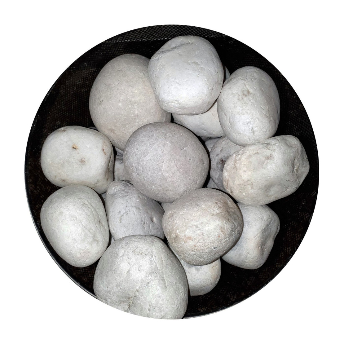 White quartz, crushed 10-16 cm / 25 kg