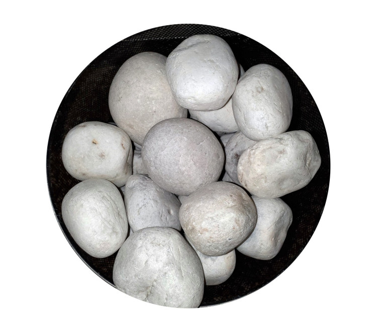 White quartz, crushed 10-16 cm / 25 kg