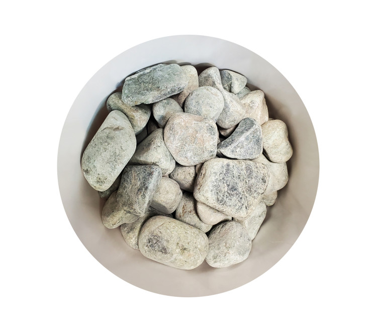 Serpentinite, rolled, 4-11 cm / 10 kg
