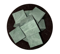 Jadeite sawn in the shape of a cube 7x7x7 cm / 10 kg