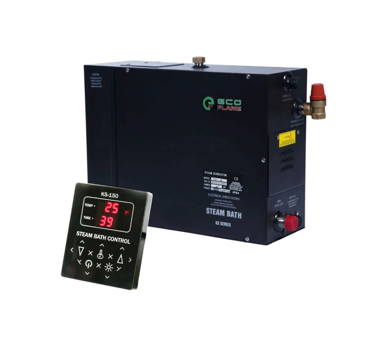 Steam generator for hammam - Turkish bath EcoFlame KSA45 4.5 kW