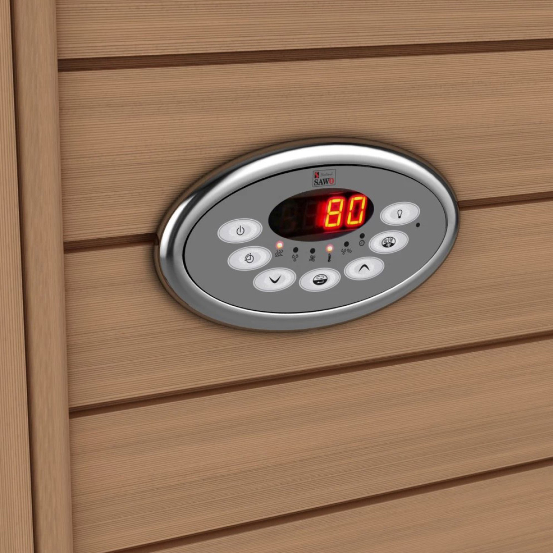 Sawo Innova Classic INC-SC (Combi) control panel with INP-CC power unit