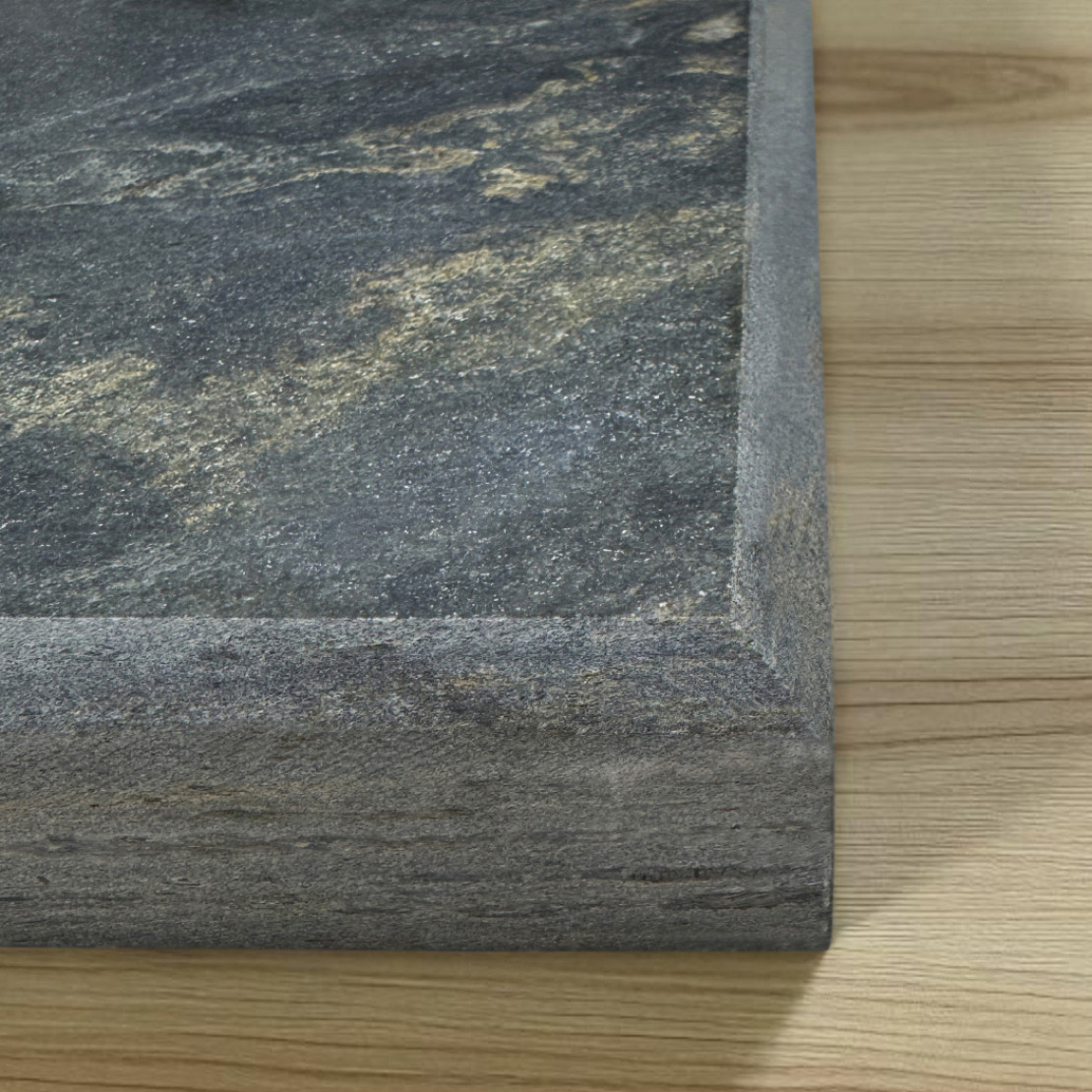 Talcomagnesite rectangular tile 600x300x20 mm