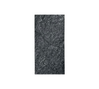 Talcomagnesite tile, rectangular, torn surface, 200x100x10-15 mm