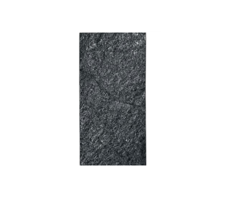 Talcomagnesite tile, rectangular, torn surface, 200x100x10-15 mm