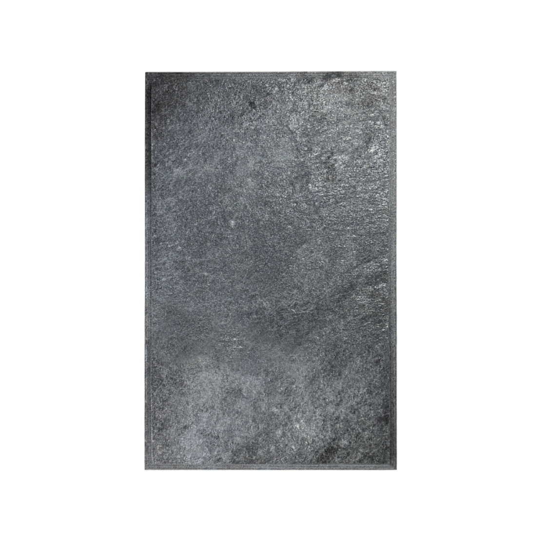 Talcomagnesite tile, rectangular, torn surface, 450x300x20 mm