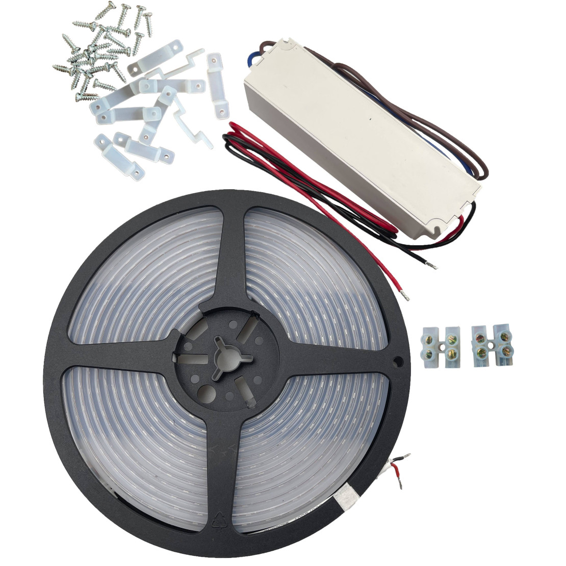 Heat-resistant LED strip set 5m