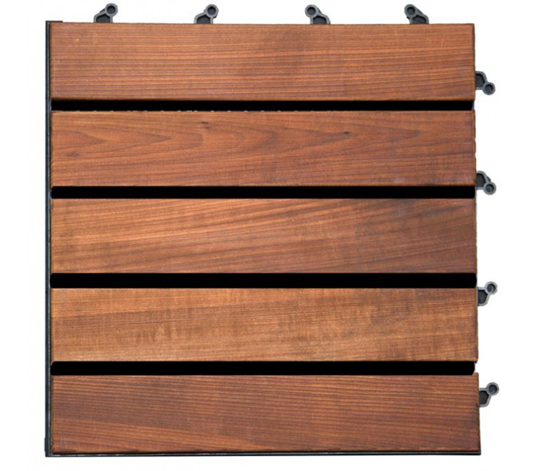 Thermal softwood floor decking