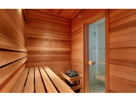 Installation of doors in the bath and sauna