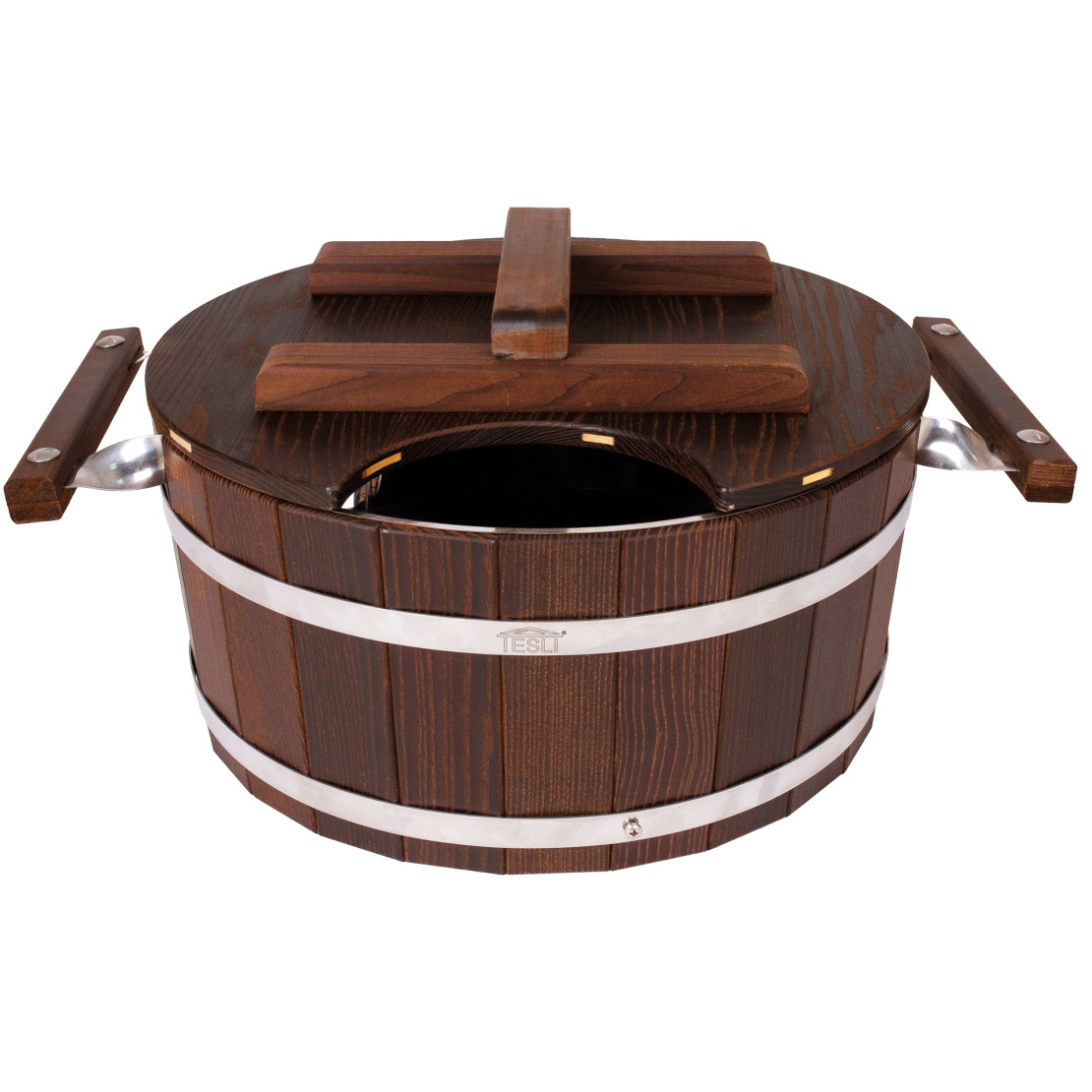 Steamer Thermal 15 L with stainless steel insert with a lid