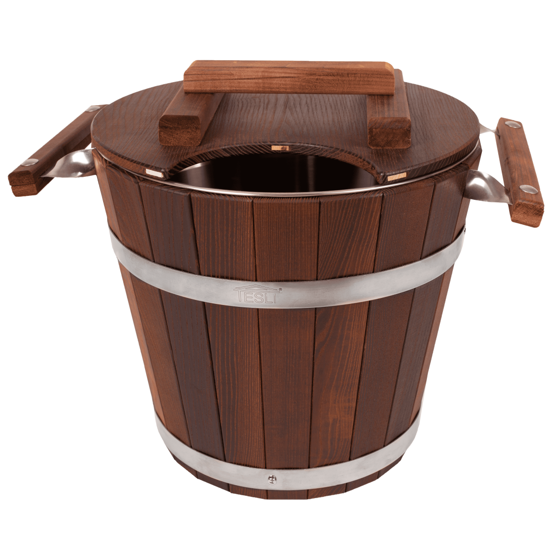 Steamer Thermal 20 L with stainless steel insert with a lid