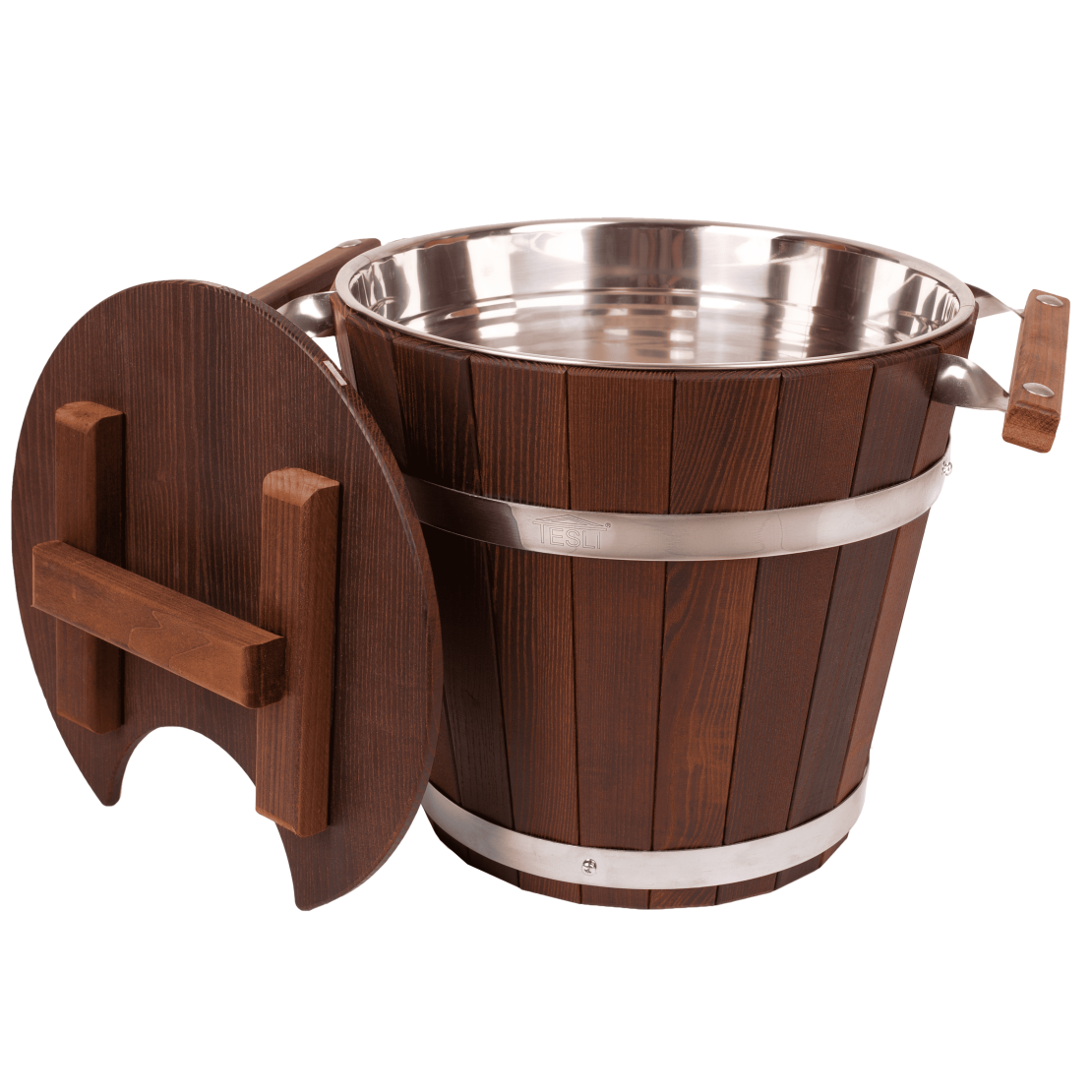 Steamer Thermal 20 L with stainless steel insert with a lid